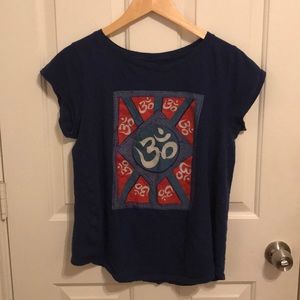 Lucky Brand “Om” graphic tee